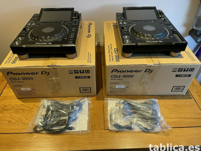 Pioneer CDJ-3000, Pioneer CDJ 2000NXS2, Pioneer DJM 900NXS2