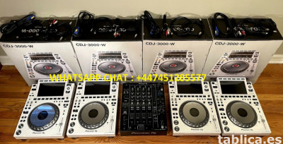 Pioneer CDJ-3000, CDJ 2000NXS2, Pioneer DJM 900NXS2, DJM V10