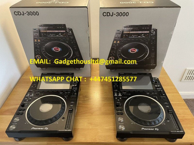 Pioneer Cdj-3000, Pioneer Cdj 2000 NXS2, Pioneer Djm 900 NXS 6