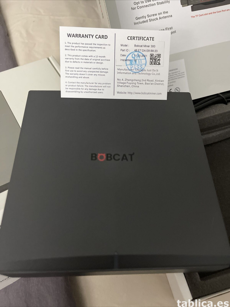 Bobcat 300 Hotspot Miner HNT Helium EU 868mhz,  SenseCAP M1  1