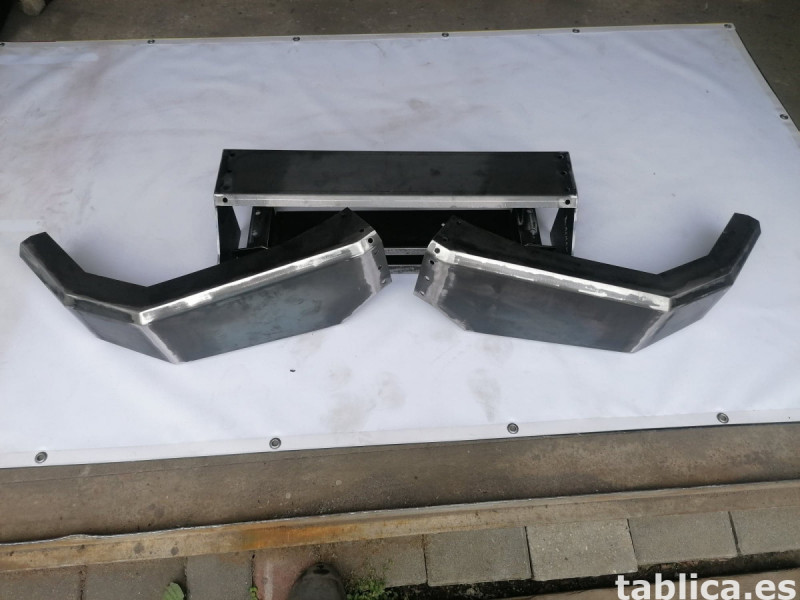 Parachoques atornillado de acero para Nissan Patrol GR y61. 2