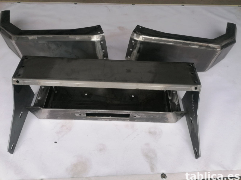 Parachoques atornillado de acero para Nissan Patrol GR y61. 6