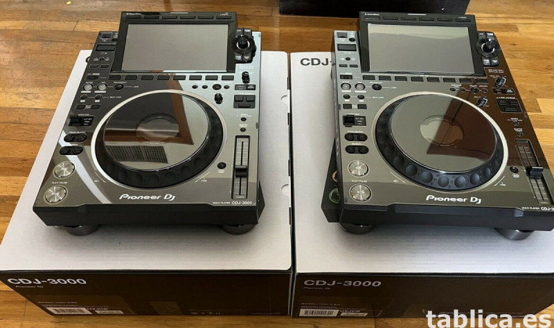 Pioneer CDJ-3000, CDJ 2000NXS2, Pioneer DJM 900NXS2, DJM V10 3